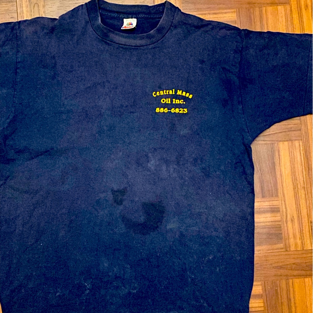 Vintage Fruit of the Loom T-shirt, Single Stitch, Made in USA.